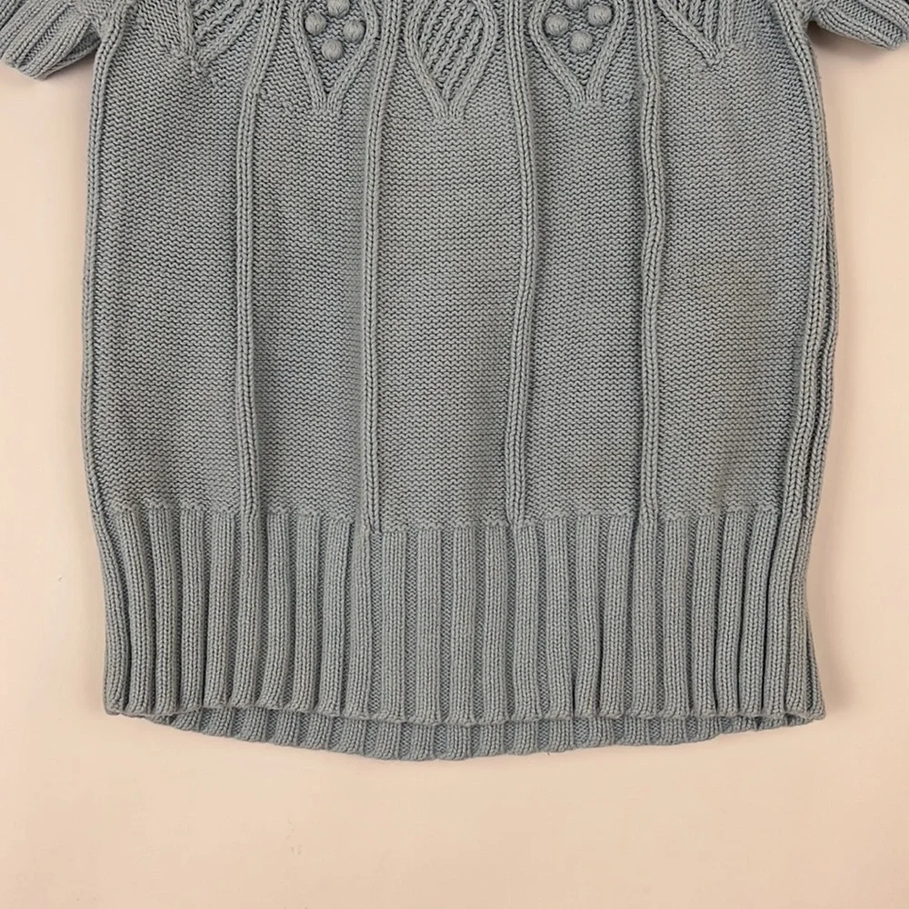 GYMBOREE Kid’s shortsleeve sweater baby blue size 7 (fits like a 4T or 5…